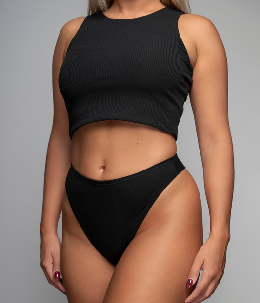 product photo of the thong called classic high waist